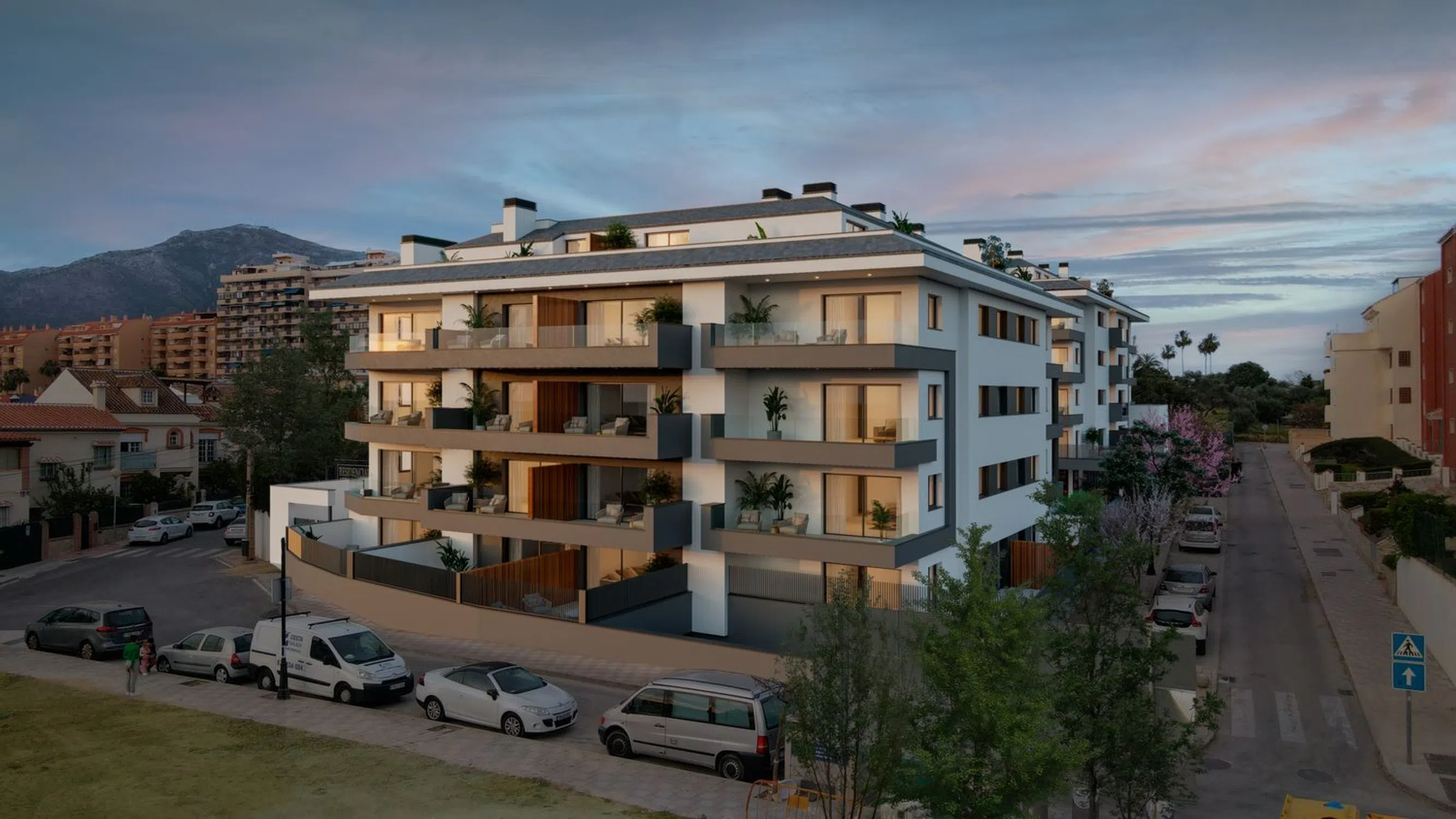 Ground floor apartments with 2 bedrooms in Fuengirola, Malaga