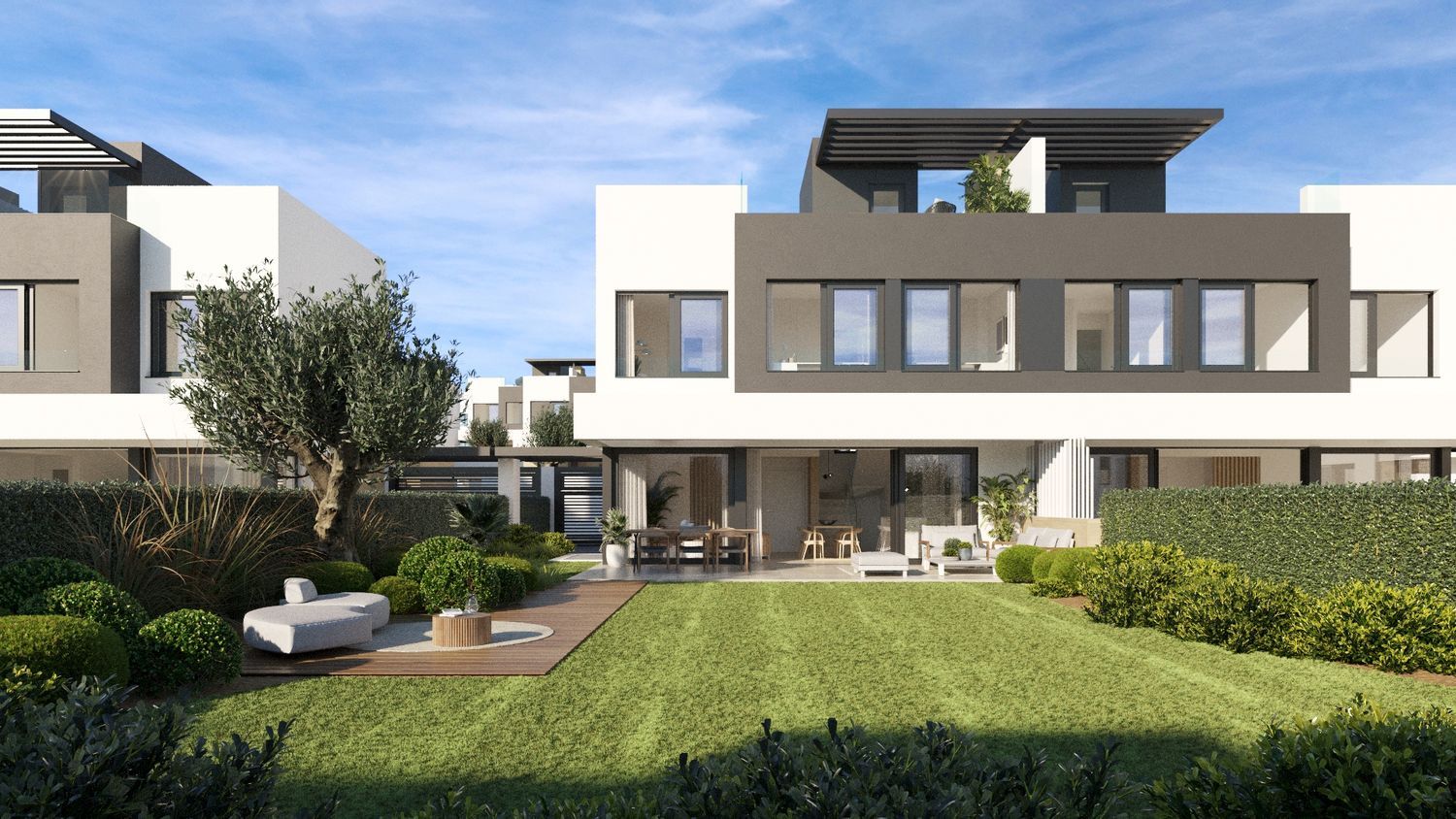 Terraced houses with 4 bedrooms in Estepona, Malaga