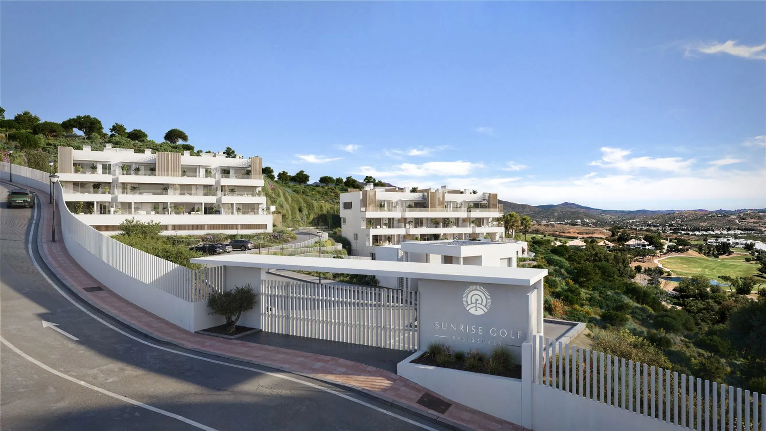 Ground floor apartments with 3 bedrooms in Mijas, Malaga
