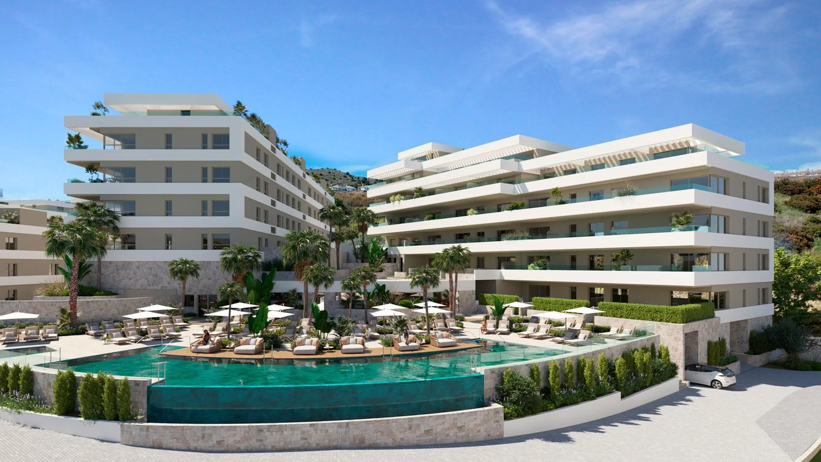 Apartament with 2 bedrooms in Mijas, Malaga