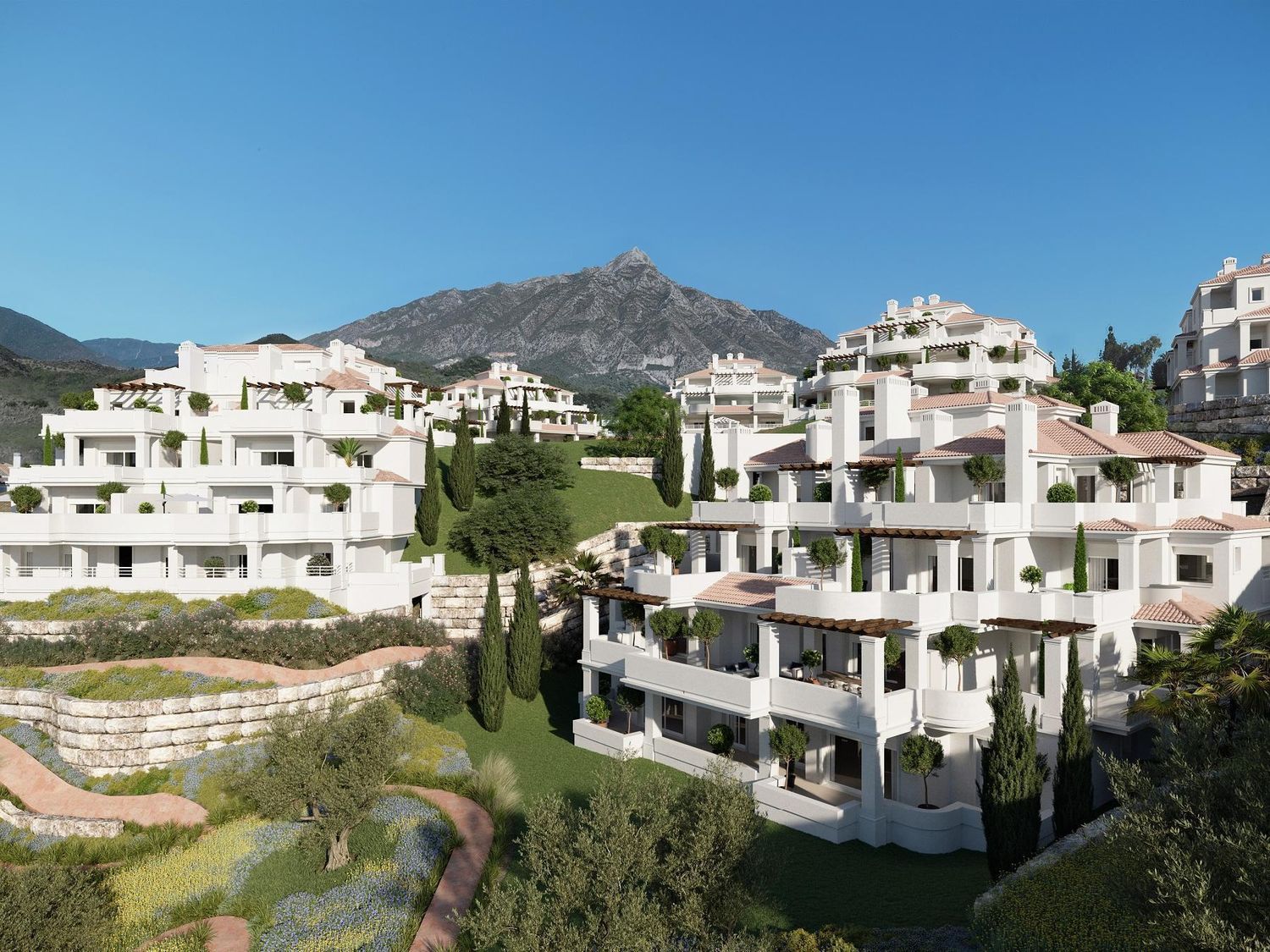 Penthouses with 2 bedrooms in Marbella, Malaga