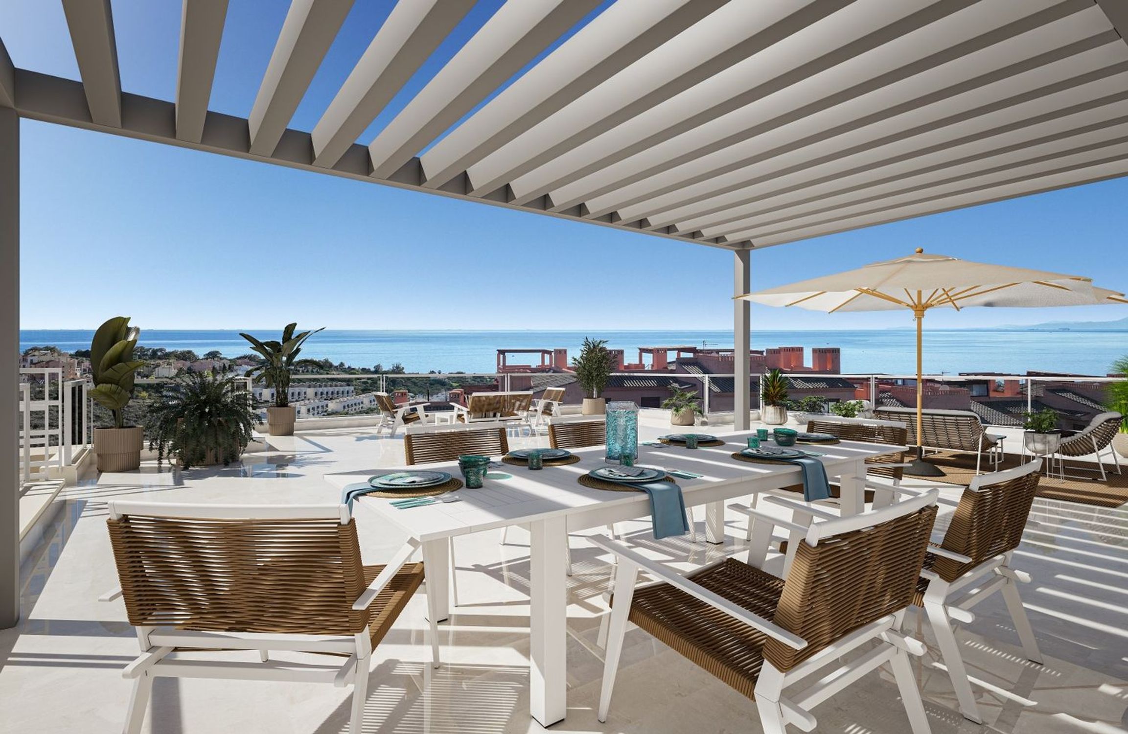 Apartament with 3 bedrooms in Manilva, Malaga