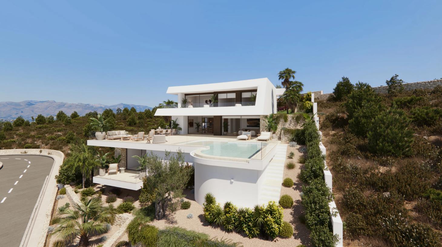 Houses for sale with 4 bd in Benitachell, Alicante