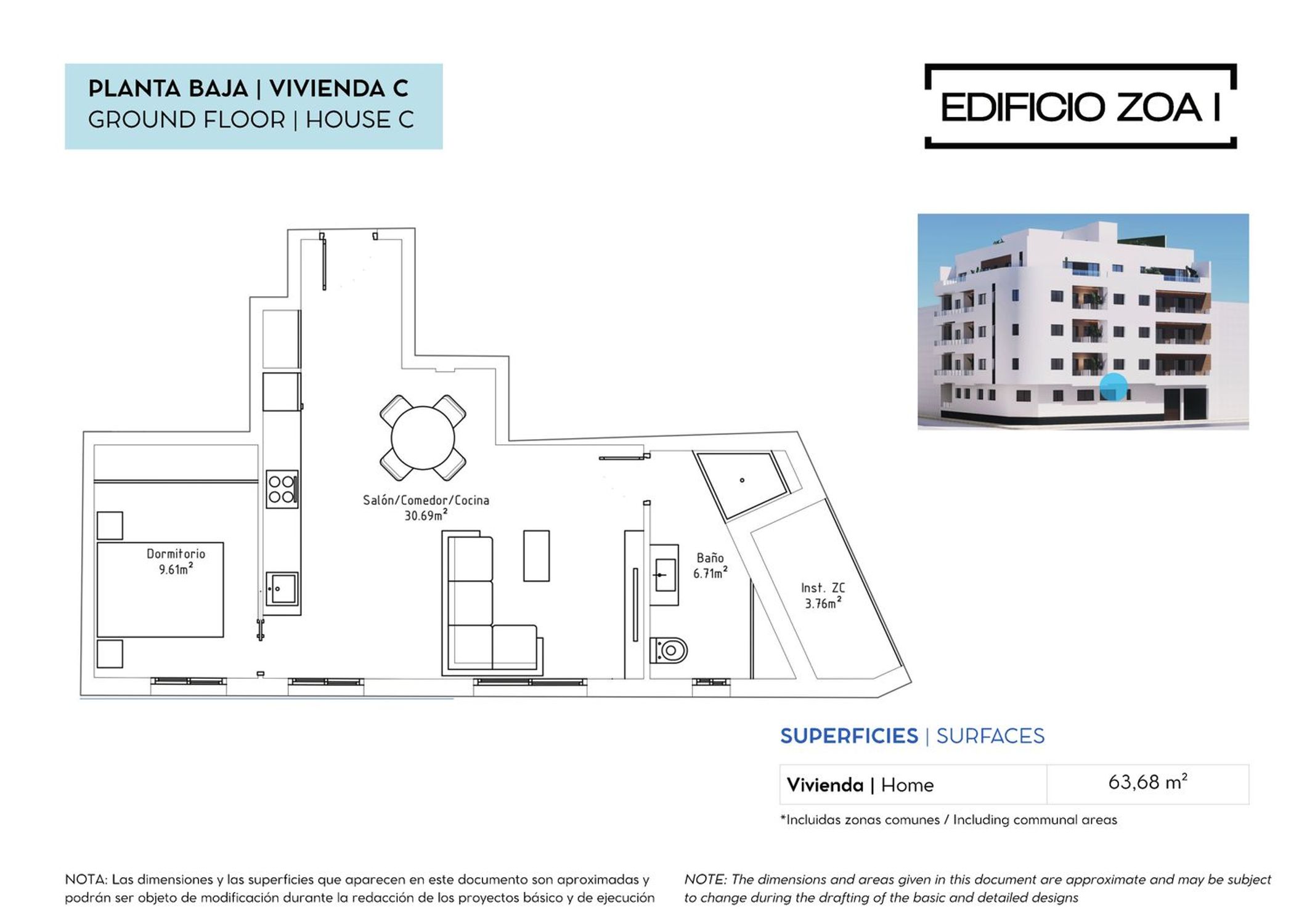 Apartments for sale with 1 bd in Torrevieja, Alicante