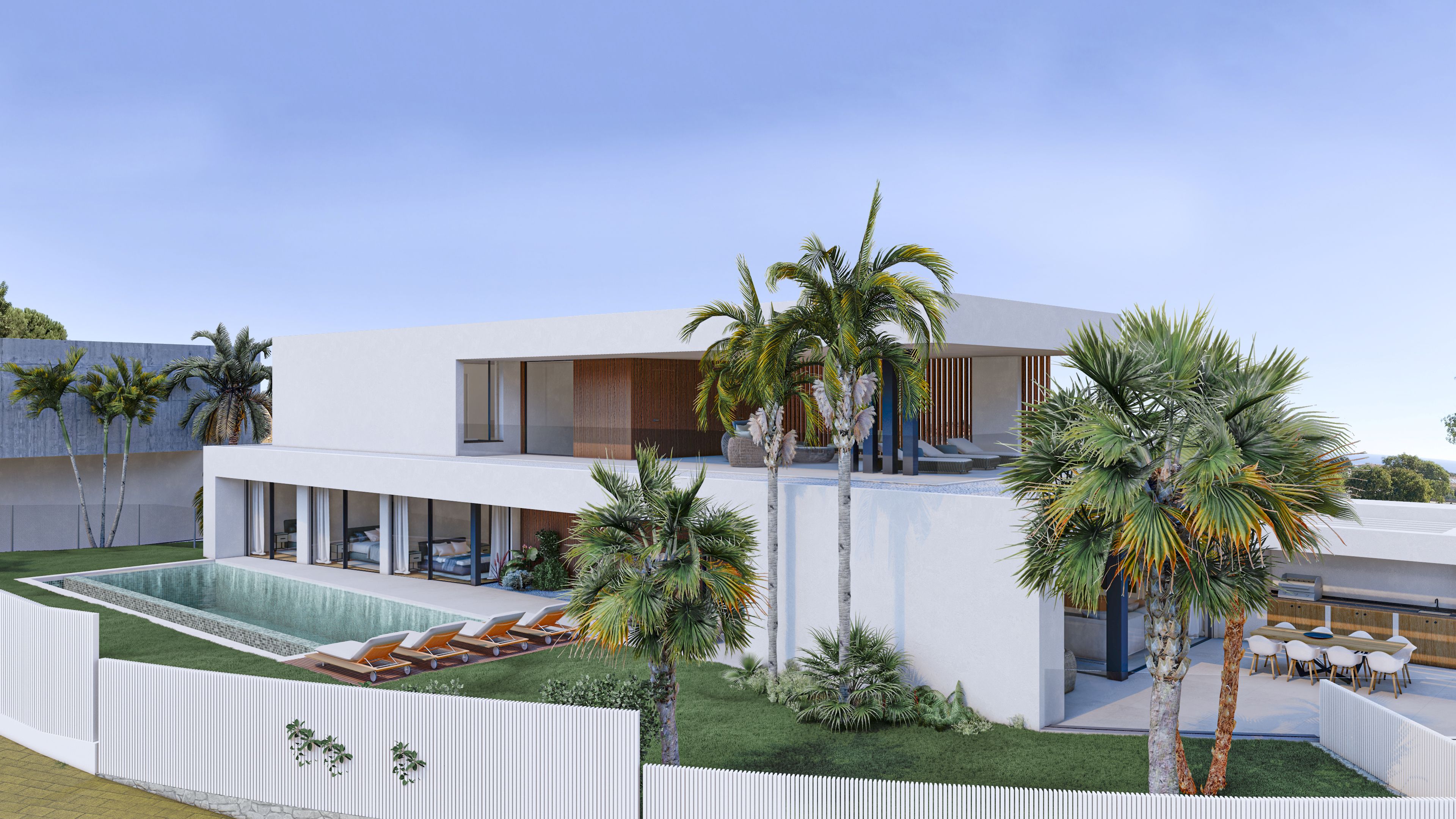 Houses for sale with 4 bd in Manilva, Malaga