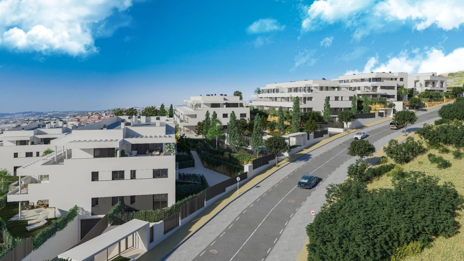 Apartments for sale with 3 bd in Casares, Malaga