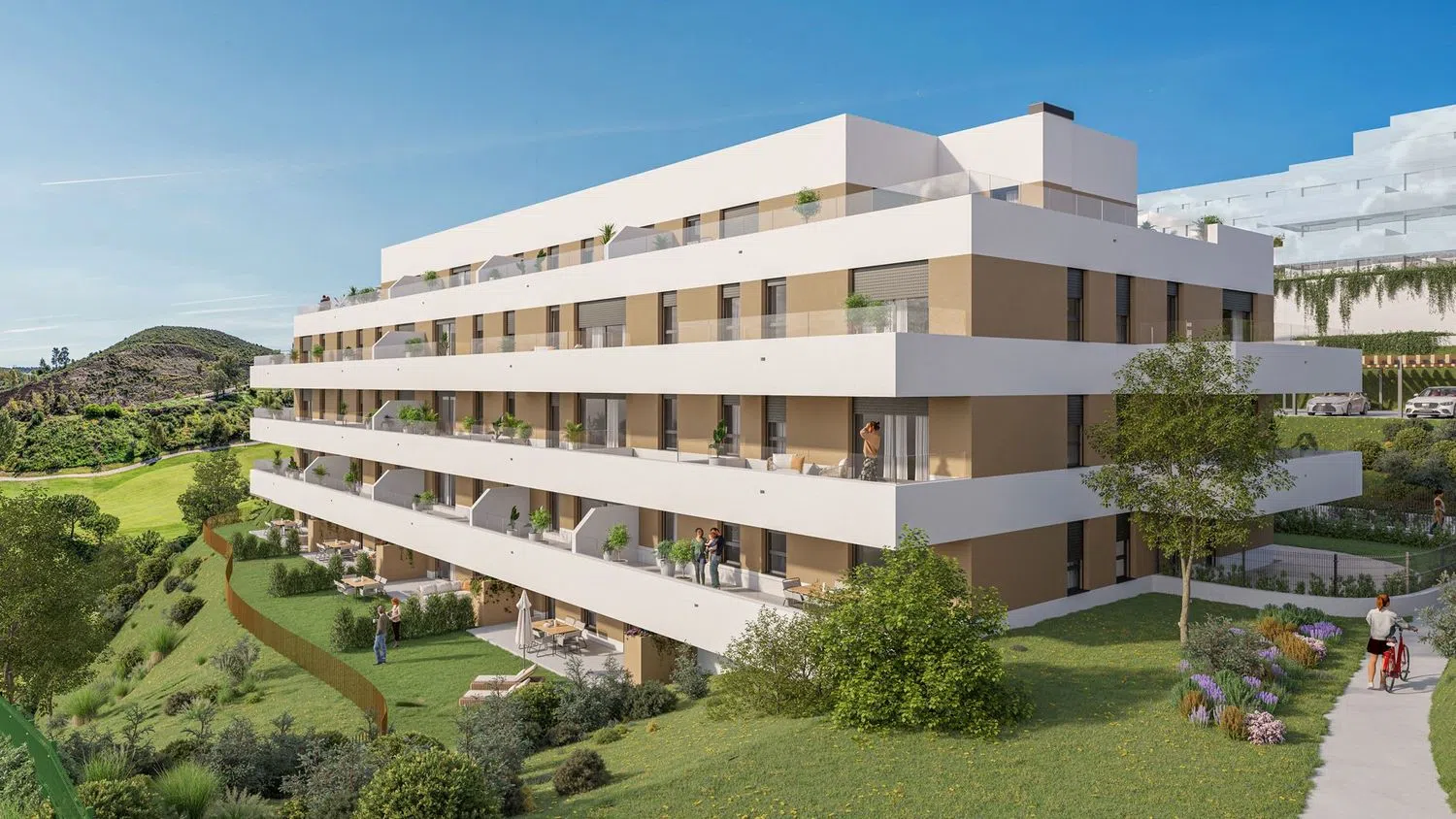 Mieszkania na sprzedaż 3 bd in Mijas, Malaga