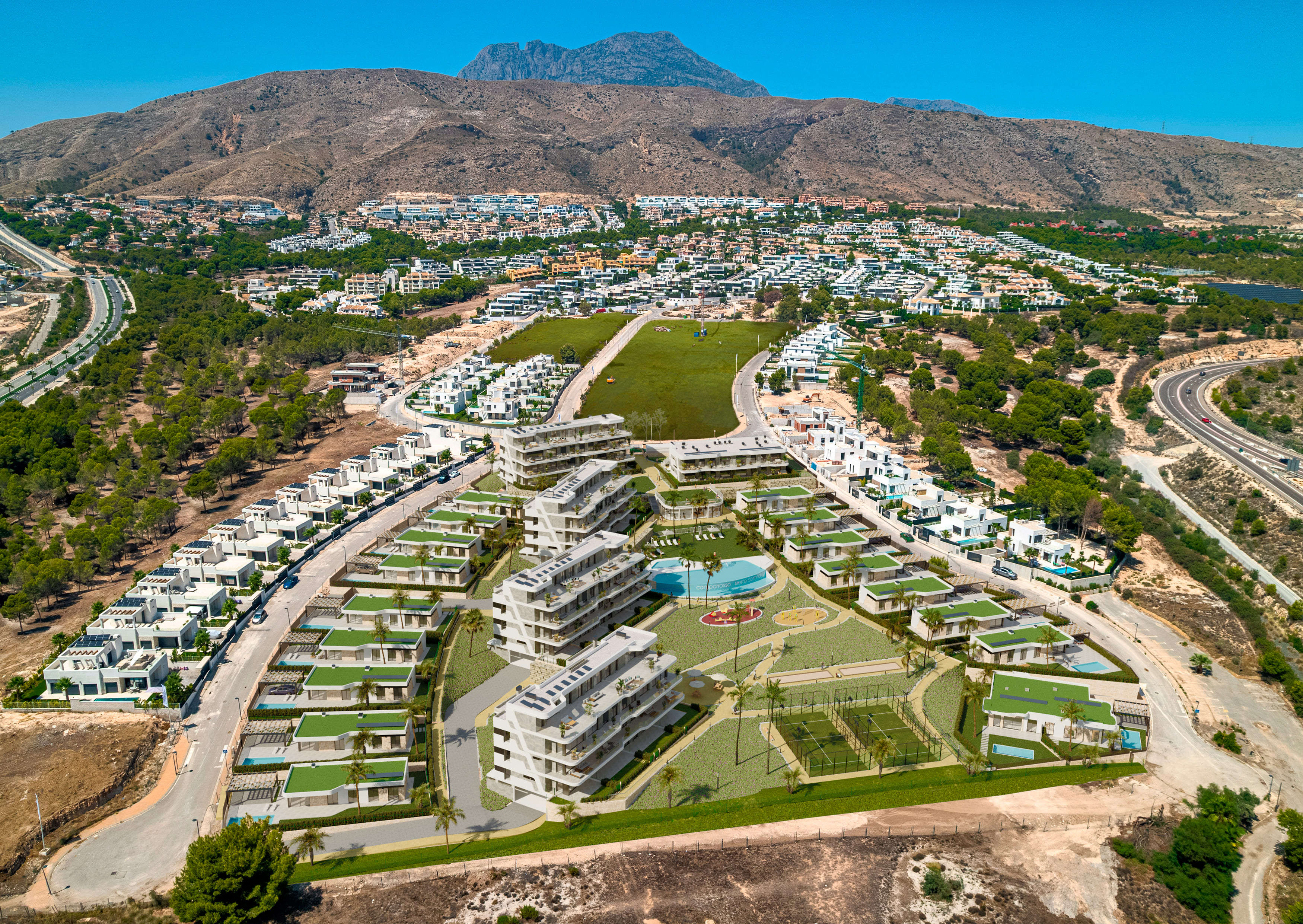 Pisos en venta 3 dorm. en Finestrat, Alicante