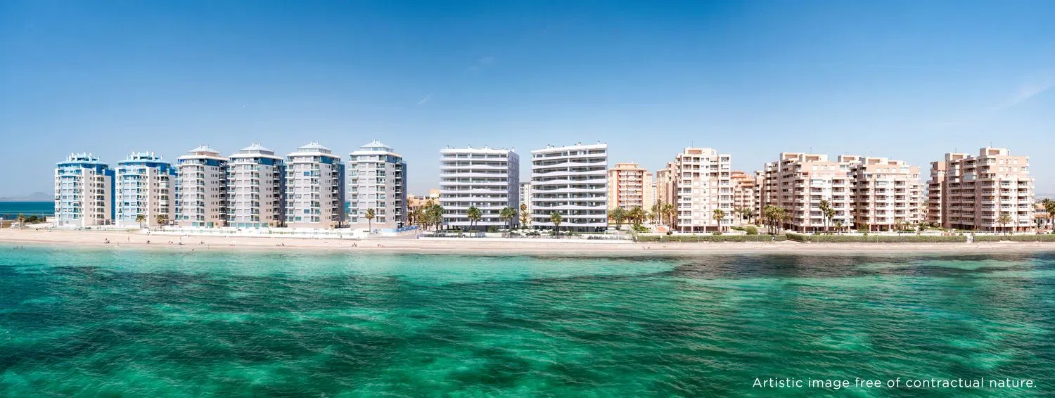Apartments for sale with 2 bd in La Manga del Mar Menor, Murcia